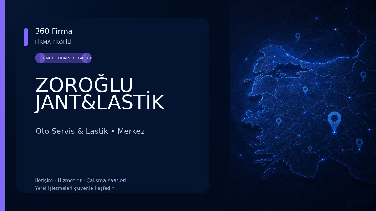 ZOROĞLU JANT&LASTİK Oto Servis & Lastik